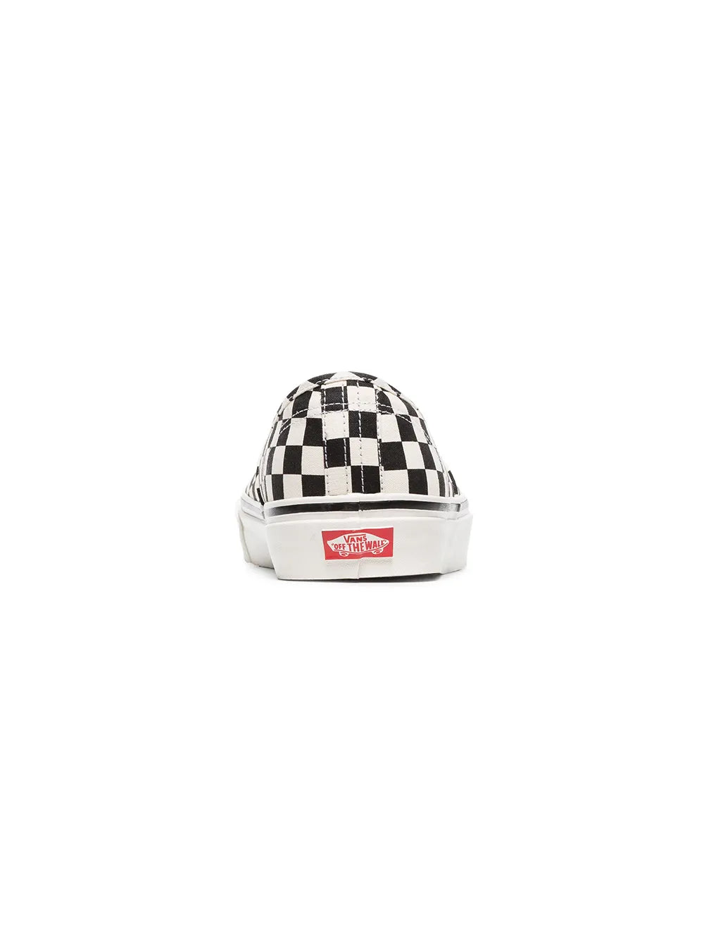 Vans Black And White Ua Classic Lace-Up Dx Check Cotton Sneakers
