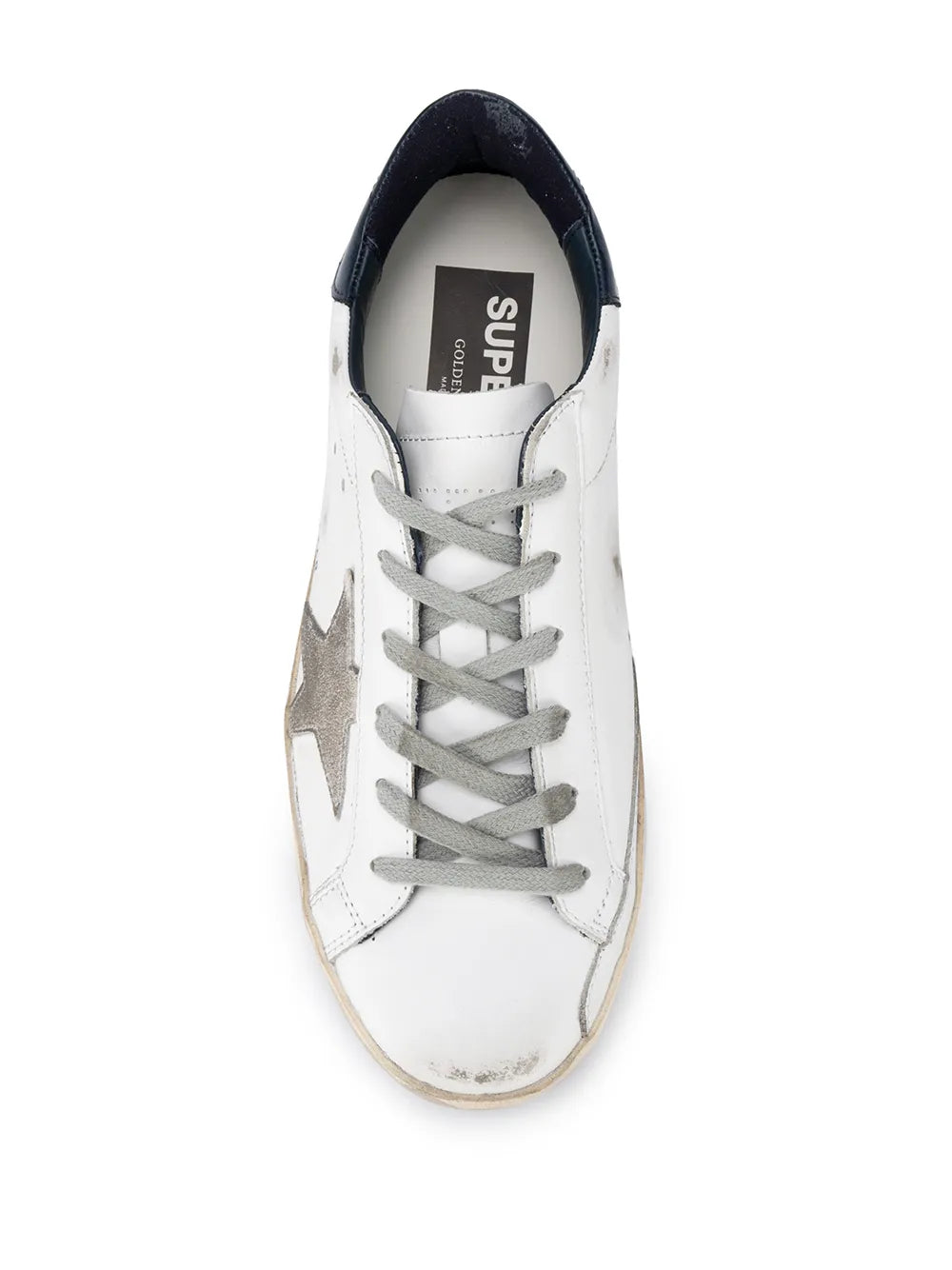 Golden Goose Super-Star Distressed-Finish