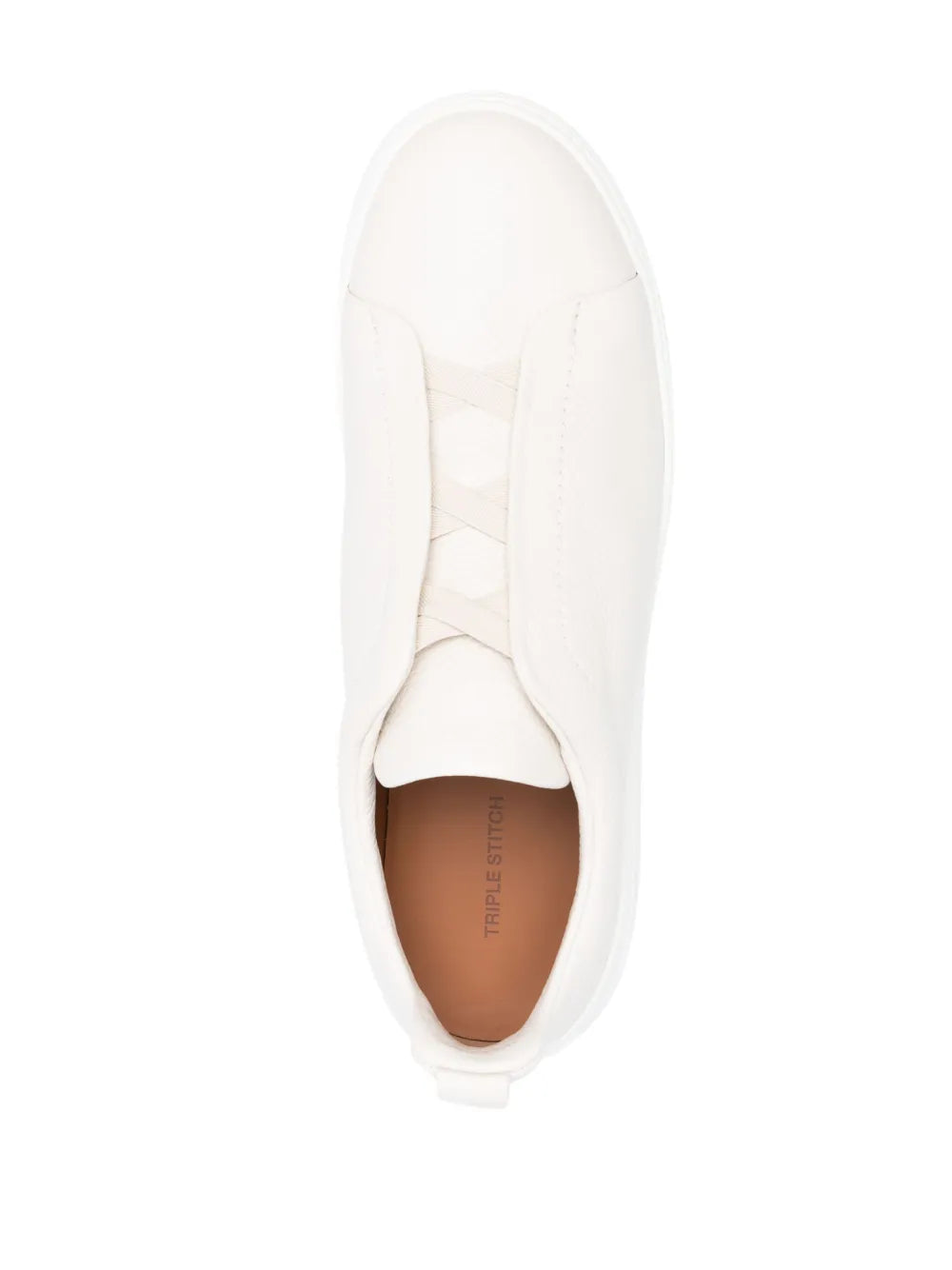 Zegna Triple Stitch Low-Top Sneakers