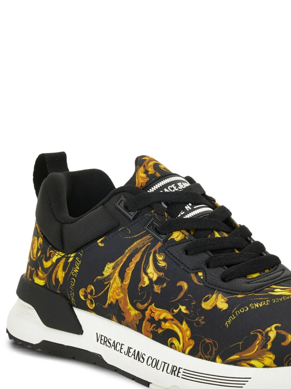 Versace Jeans Couture Baroque-Print Sneakers