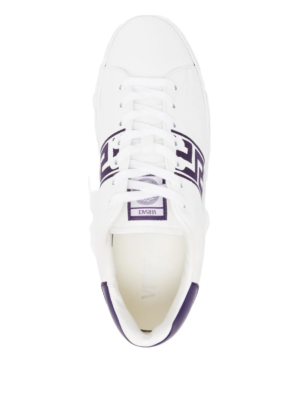Versace Greek Key Stripe Trainers