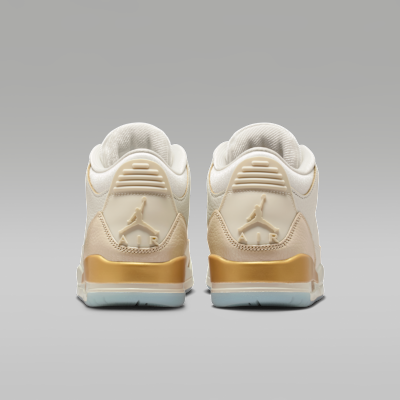 Air Jordan 3 Retro Sail and Pale Ivory