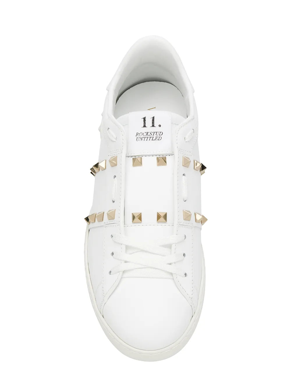 Valentino Garavani Rockstud Untitled Leather Sneakers