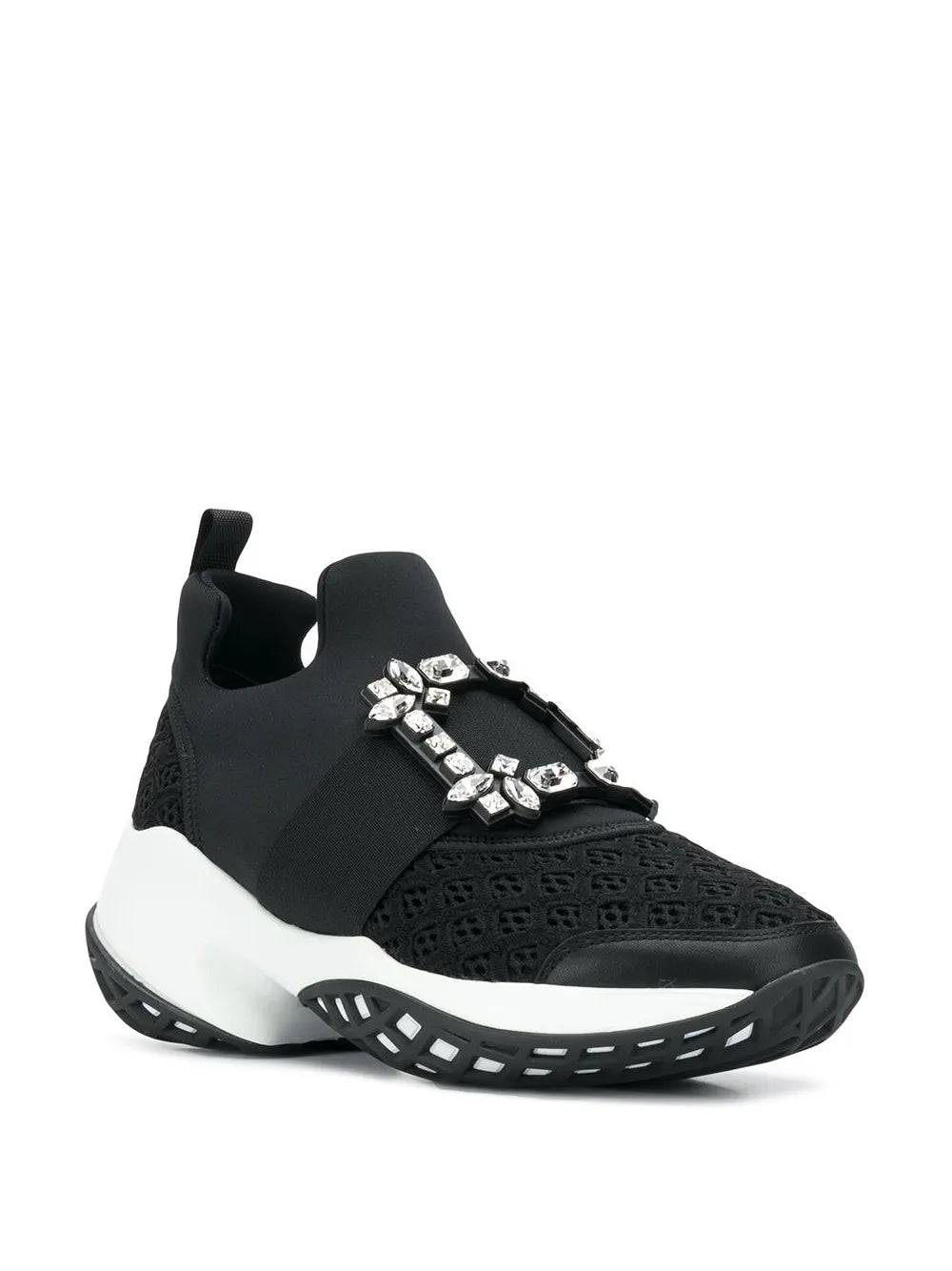 Roger Vivier Embellished Slip-On