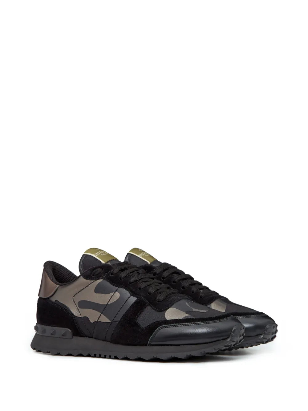 Valentino Garavani Rockrunner Camouflage-Print Sneakers