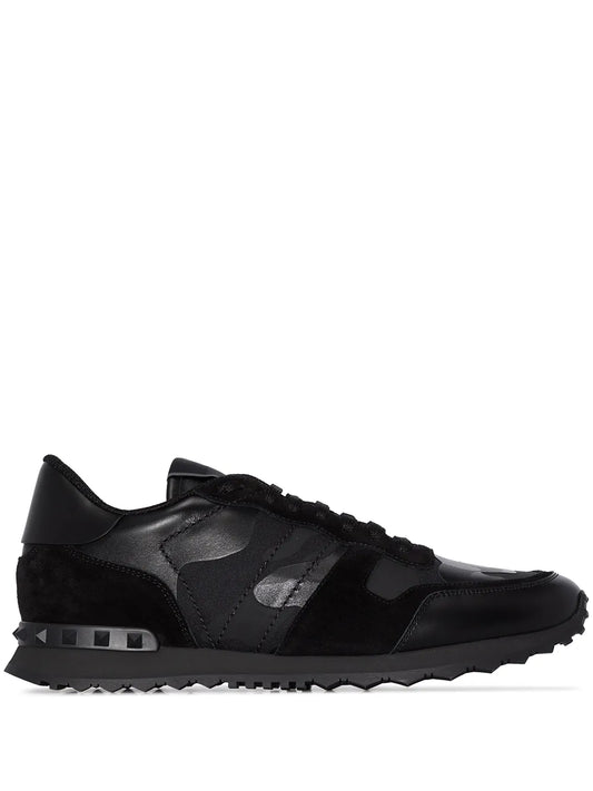 Valentino Garavani Rockrunner Camouflage-Print Sneakers