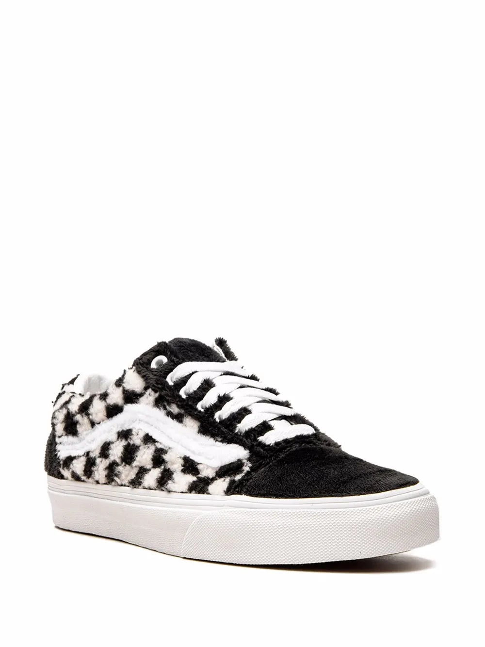 Vans Old Skool Sherpa Checkerboard Sneakers