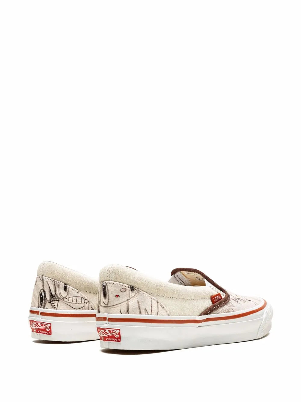 Vans X Javier Calleja Og Classic Slip-On Potting Soil Sneakers