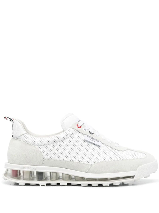 Thom Browne Rwb Stripe Low-Top Sneakers