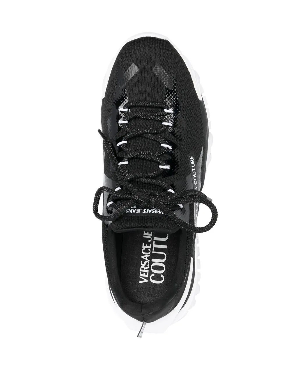 Versace Jeans Couture Logo-Print Low-Top Sneakers