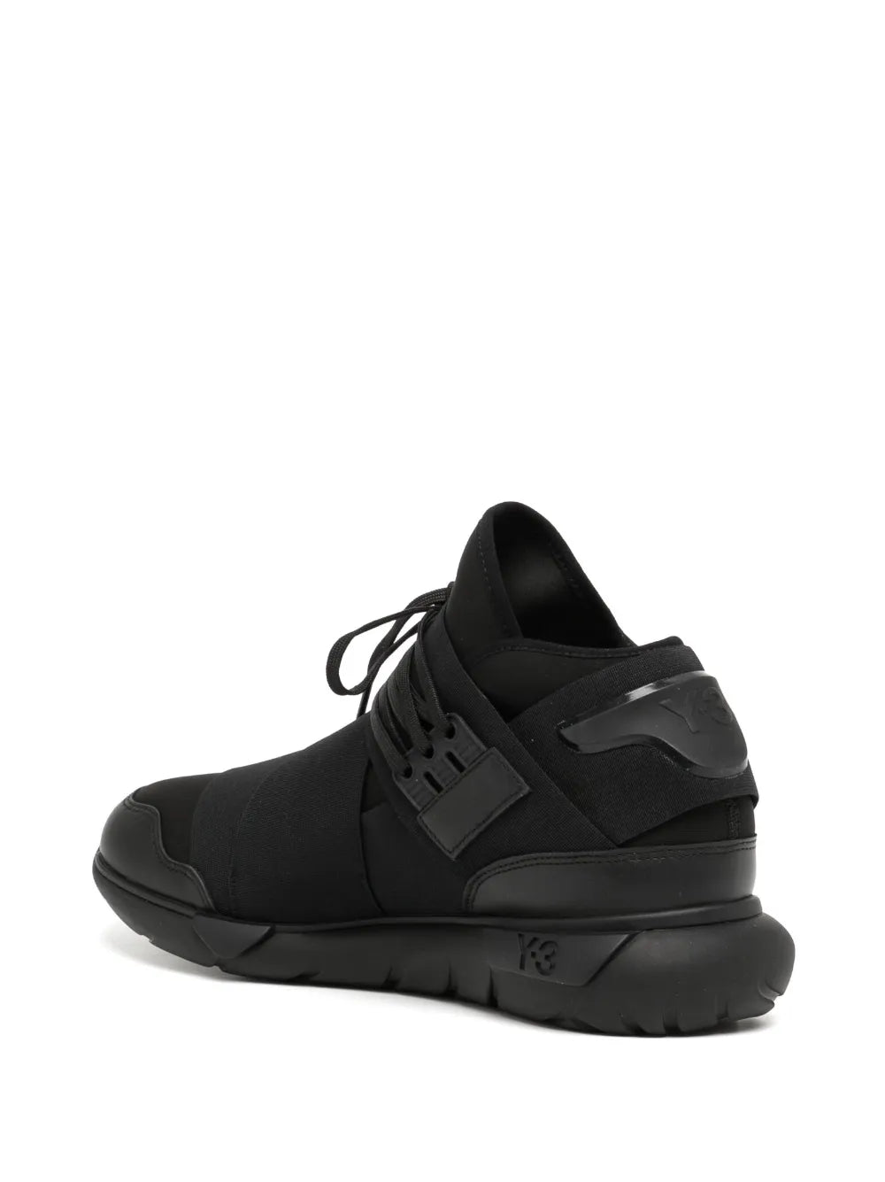 Y-3 Qasa High Triple Black Sneakers