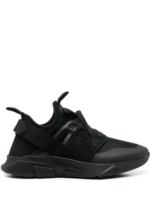 Tom Ford Logo-Patch Lace-Up Sneakers