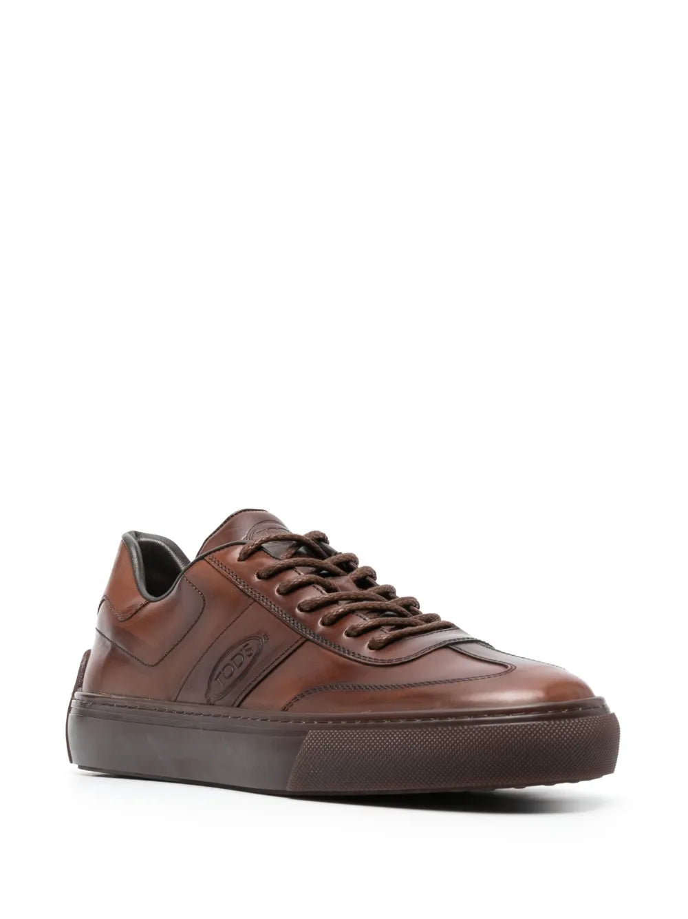 Tod'S Logo-Debossed Leather Sneakers