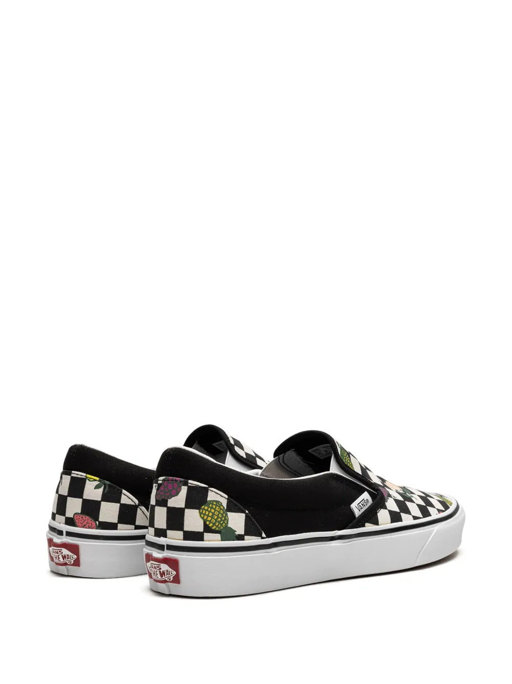 Vans Classic Slip On Fruit Checkerboard Sneakers