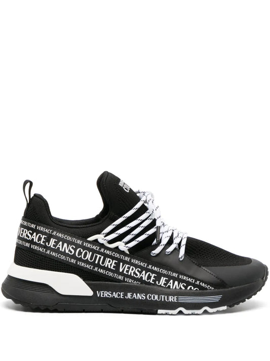Versace Jeans Couture Logo-Print Low-Top Sneakers
