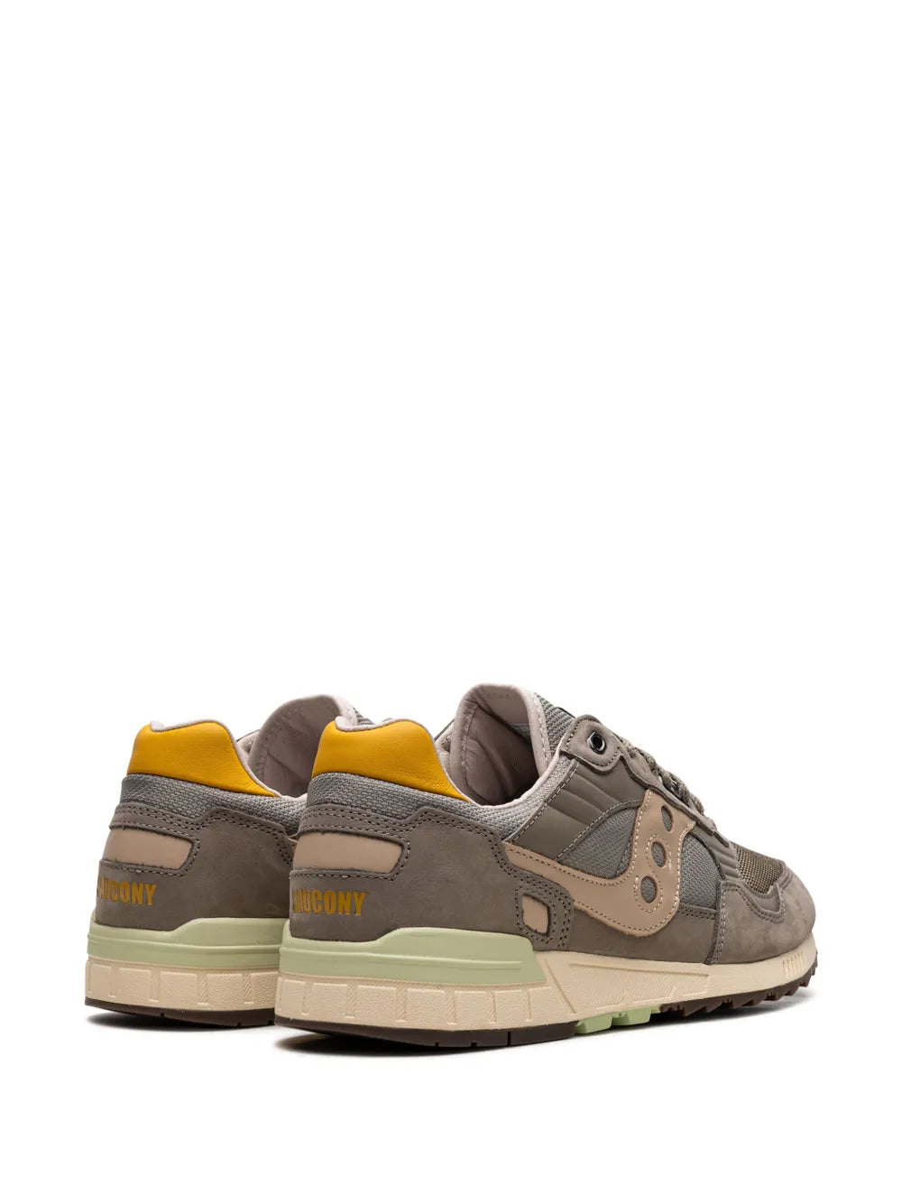Saucony Shadow 5000 Premium Grey/Orange Sneakers