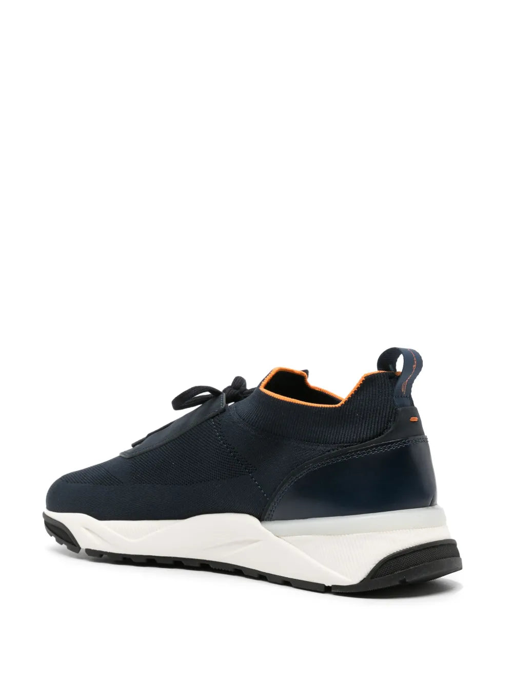 Santoni Knitted-Upper Sneakers