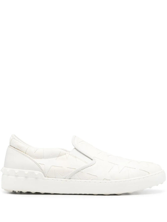 Valentino Garavani Star-Jacquard Canvas Sneakers