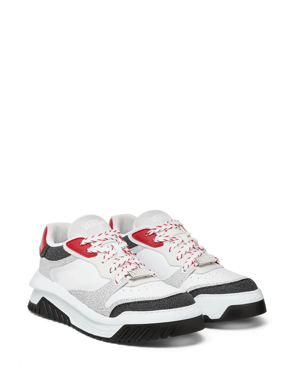 Versace Odissea Leather Sneakers