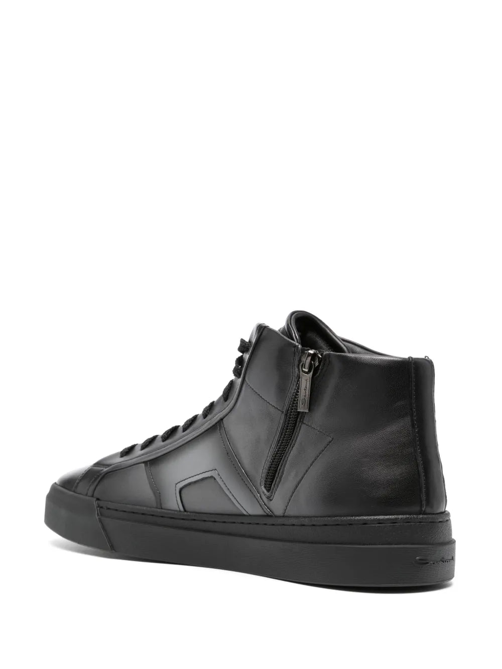 Santoni Logo-Debossed Sneakers