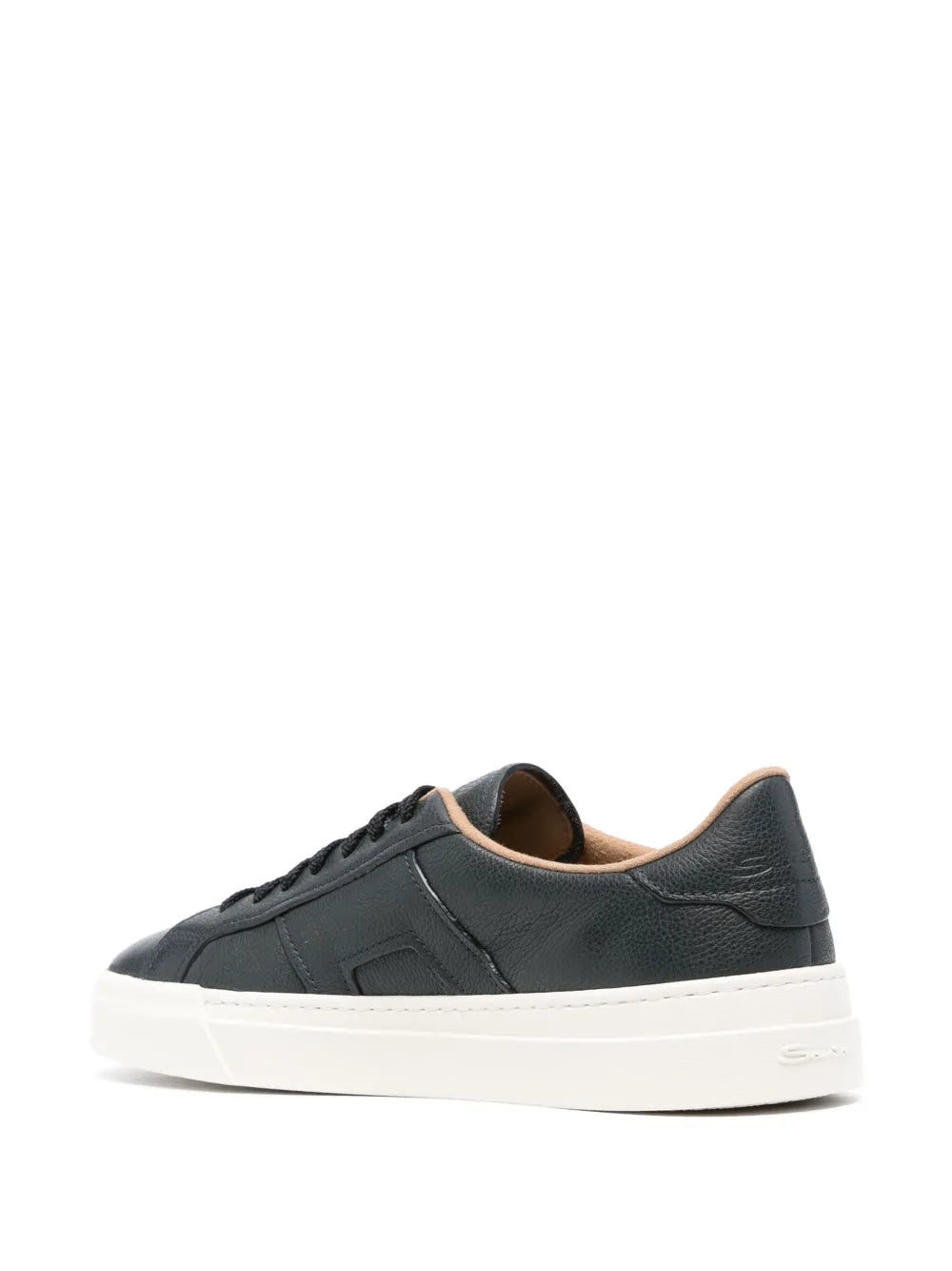 Santoni Leather Sneakers