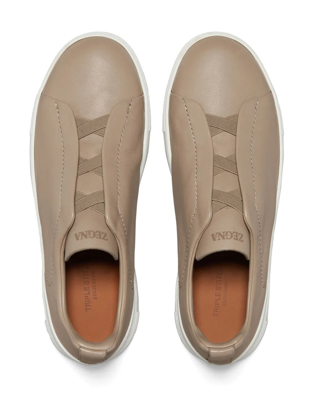 Zegna Triple Stitch Secondskin Sneakers
