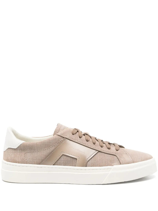 Santoni Double Buckle Sneakers