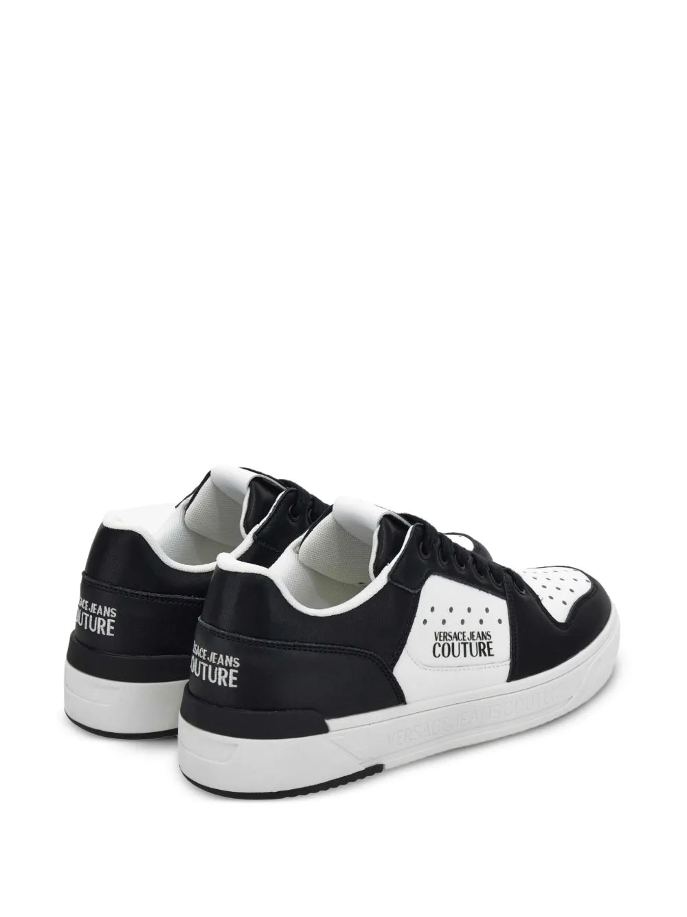 Versace Jeans Couture Perforated Panelled Sneakers