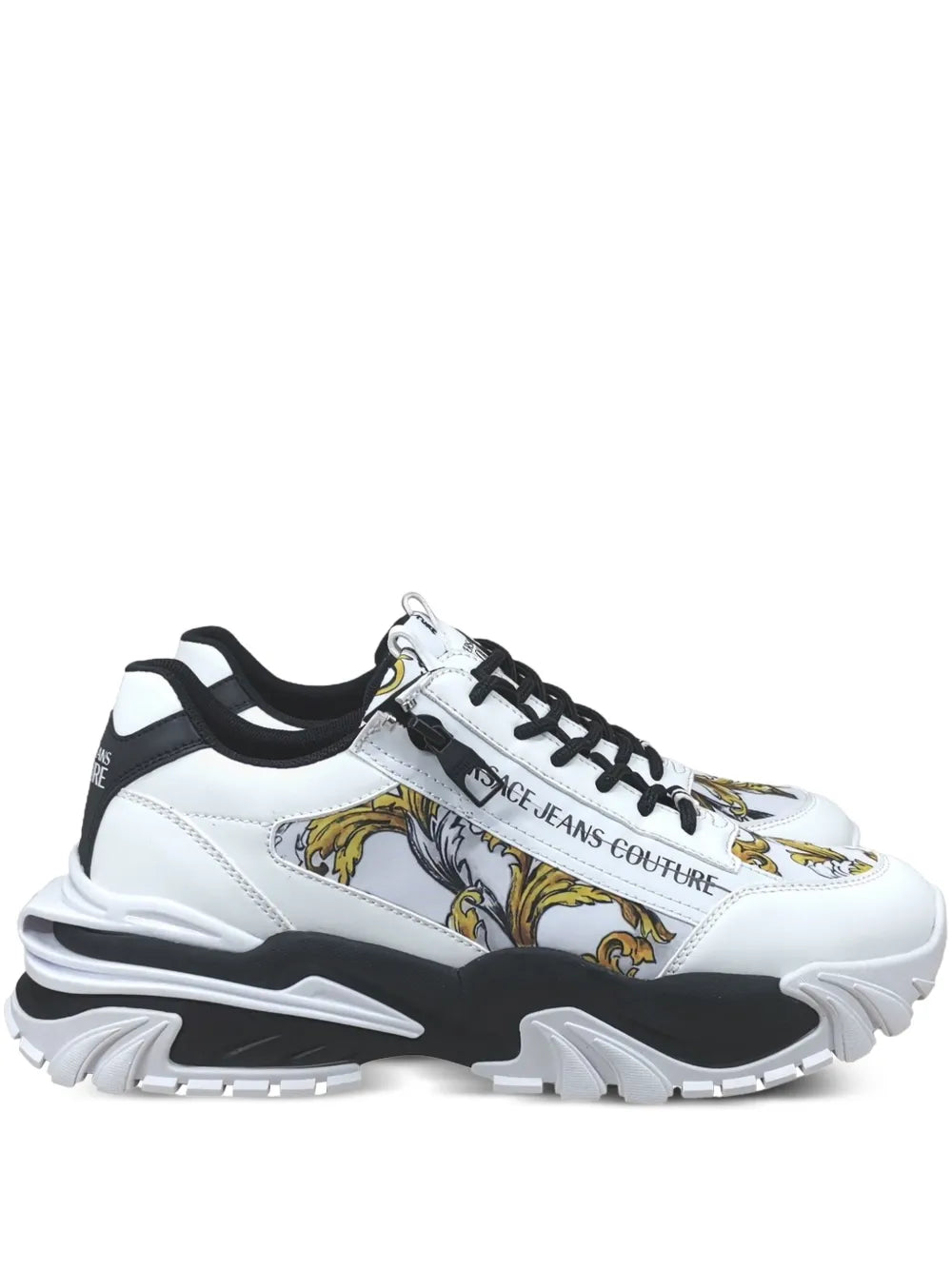 Versace Jeans Couture Barocco-Print Sneakers