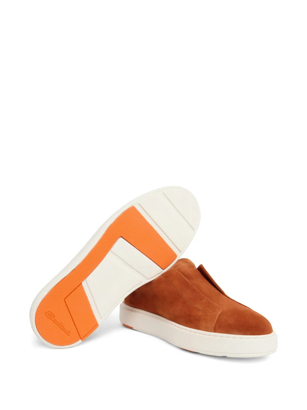 Santoni Suede Sneakers