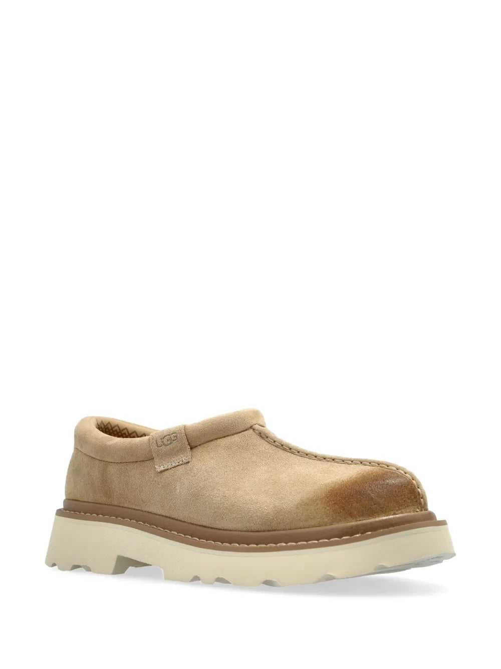 Ugg M Tasman Lug Mules - Ugg - Leather - Beige