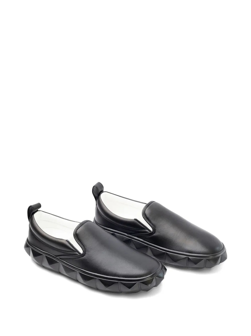Valentino Garavani Leather Slip-On Sneakers
