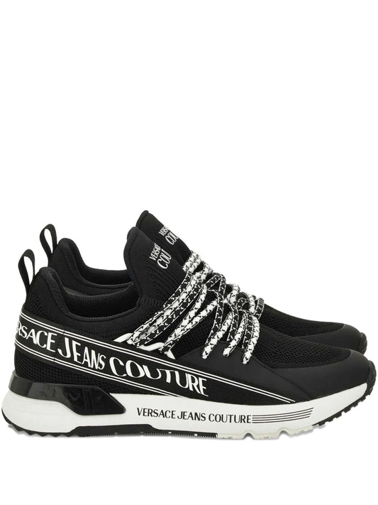 Versace Jeans Couture Lace-Up Logo Sneakers