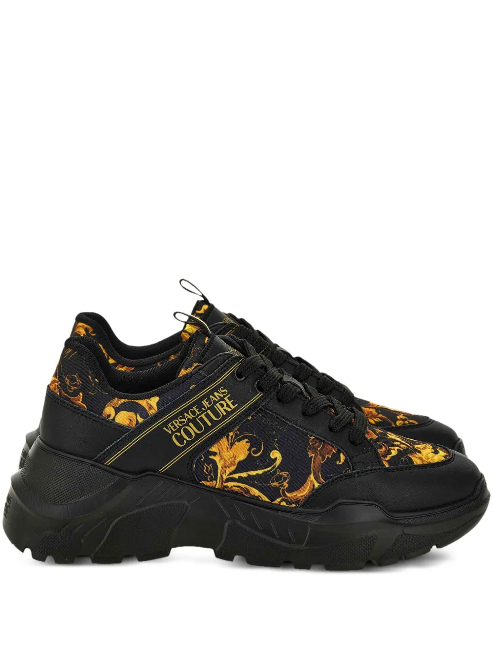 Versace Jeans Couture Watercolor Couture-Print Sneakers