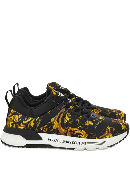 Versace Jeans Couture Baroque-Print Sneakers