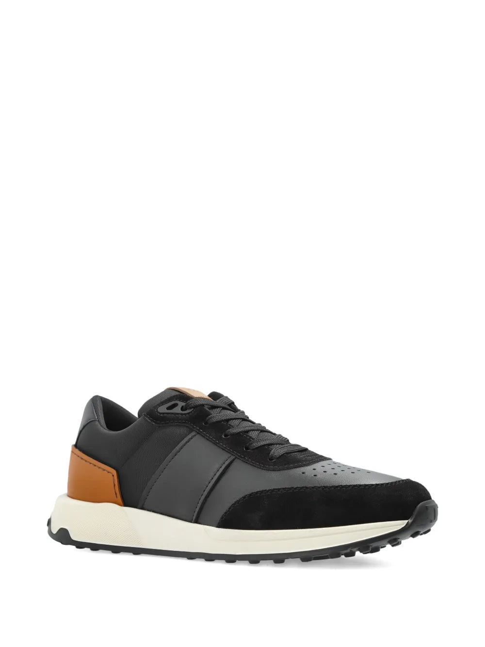 Tod'S Leather Panelled Sneakers