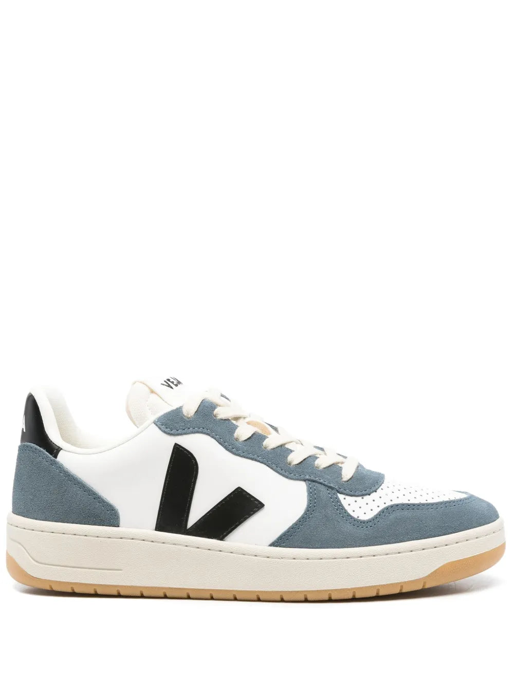 Veja Logo-Patch Suede Sneakers