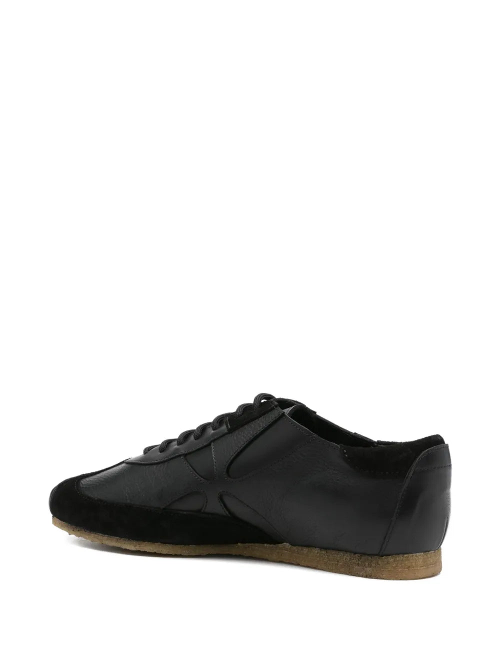 Stefan Cooke Leather Lace-Up Trainers