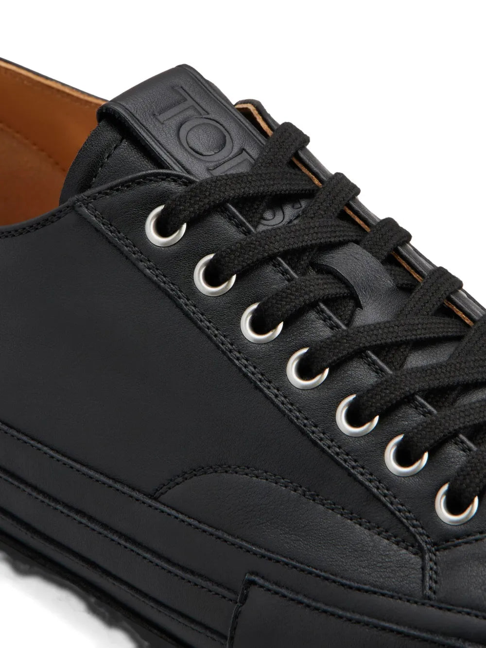 Tod'S Leather Lace-Up Sneakers