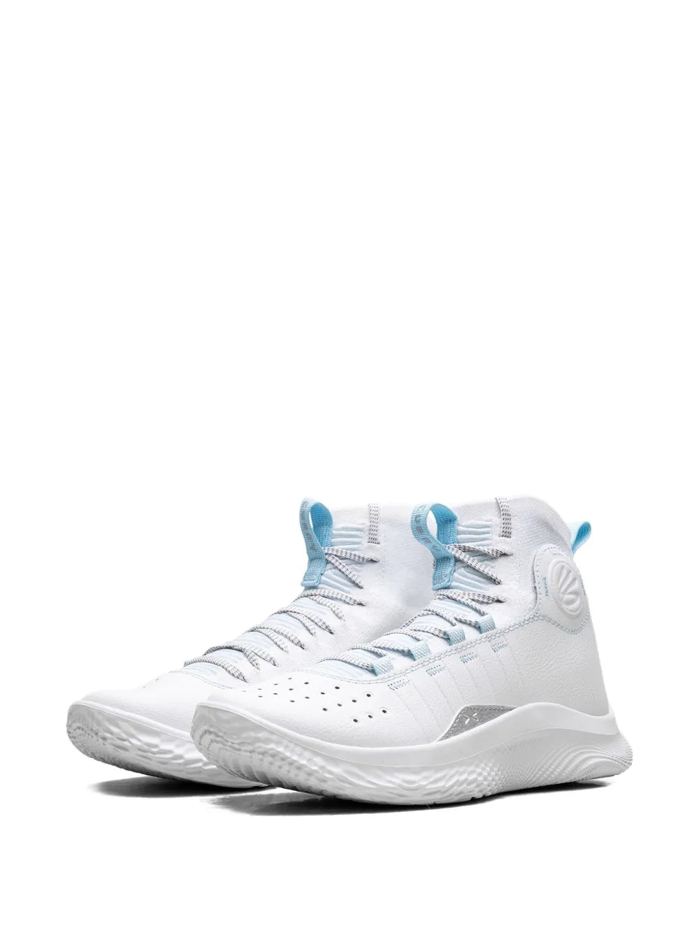 Under Armour Curry 4 Flotro White Stream/Silver Sneakers