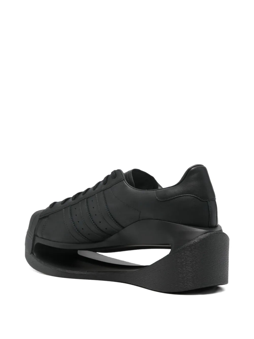 Y-3 Platform Leather Trainers