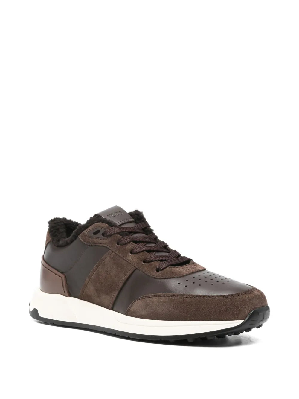 Tod'S Panelled Shearling Trainers