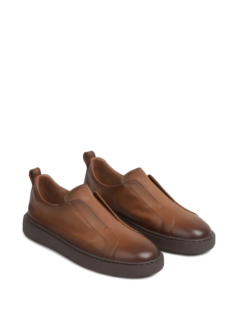 Santoni Pull-Tab Trainers