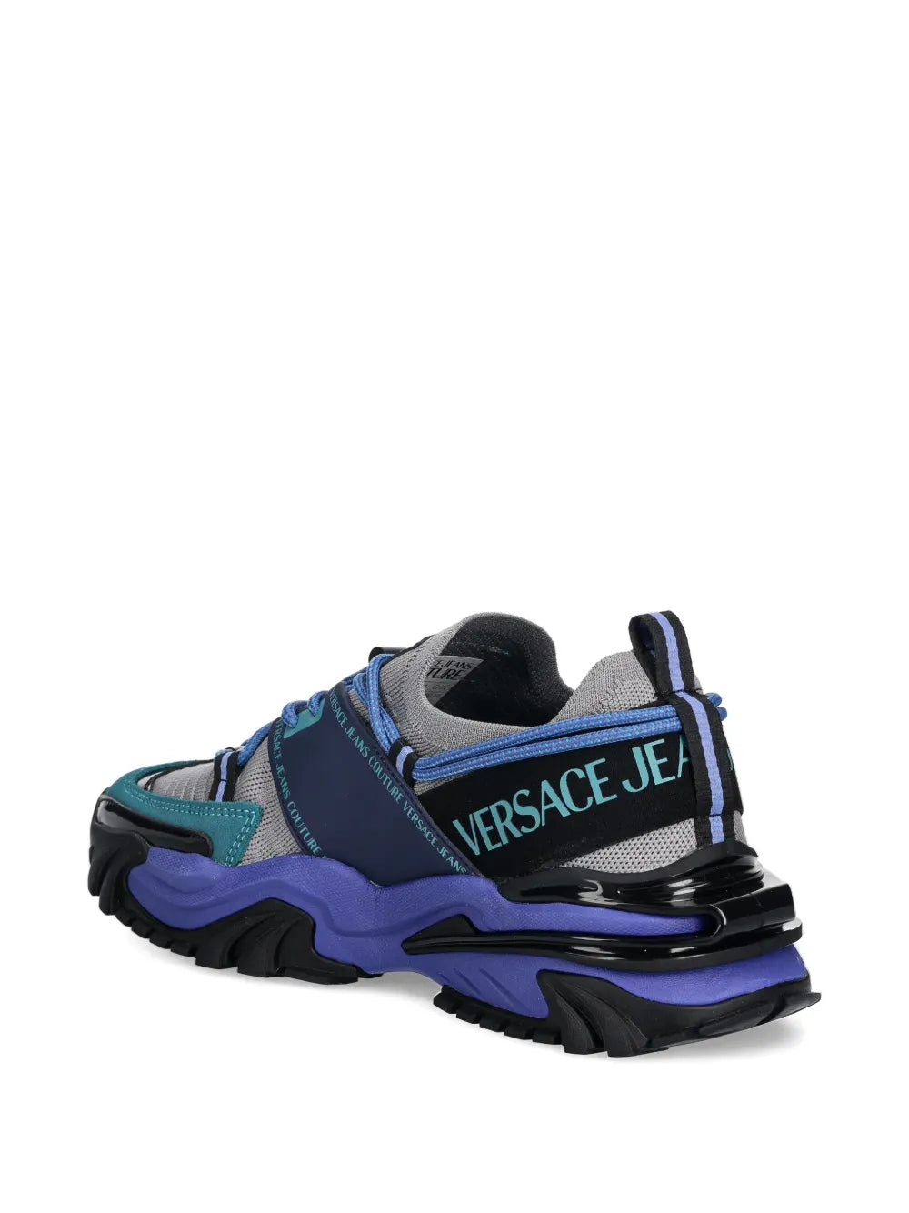 Versace Jeans Couture Lace-Up Panelled Sneakers