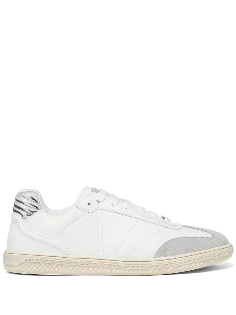 Versace Greca-Motif Panelled Sneakers