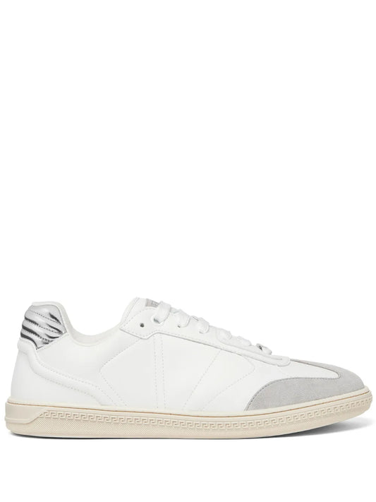 Versace Greca-Motif Panelled Sneakers