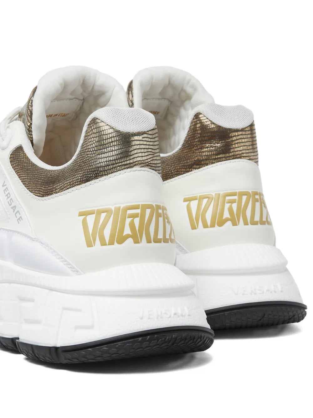 Versace Logo Lace-Up Sneakers