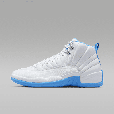 Air Jordan 12 Retro White and University Blue